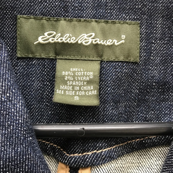 Eddie Bauer jean jacket - Picture 3 of 5